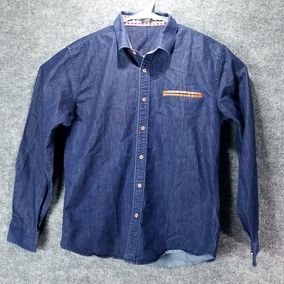 Coof andy Men's shirts Casual button Down long sleeve collared size S - Picture 1 of 8